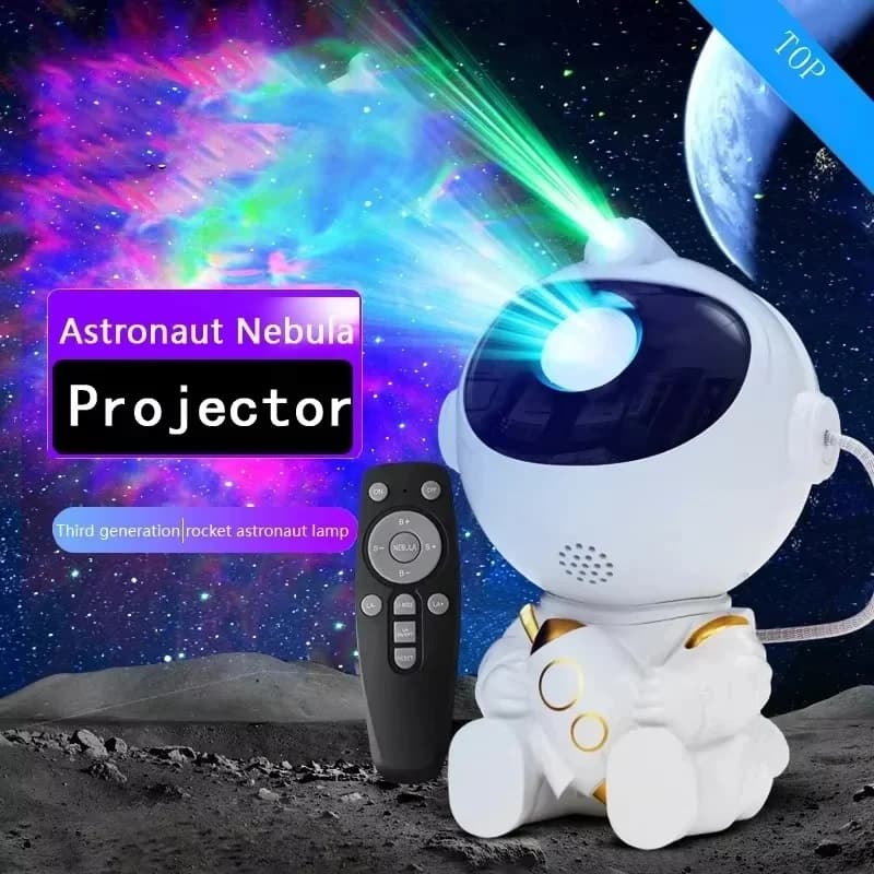 Astronautický projektor vesmíru – LED nočné svetlo
