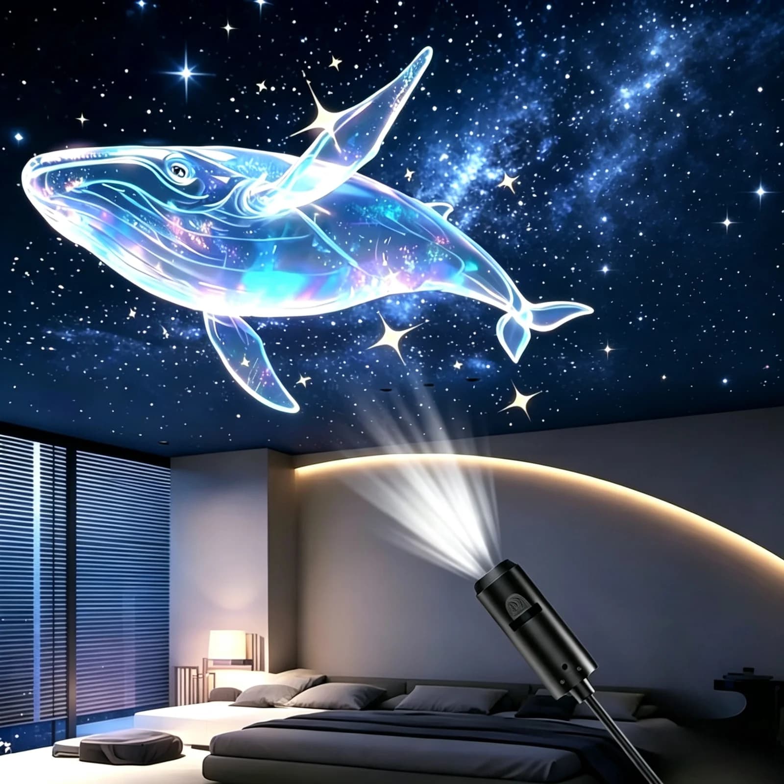Miniprojektor nočného svetla oceánska séria