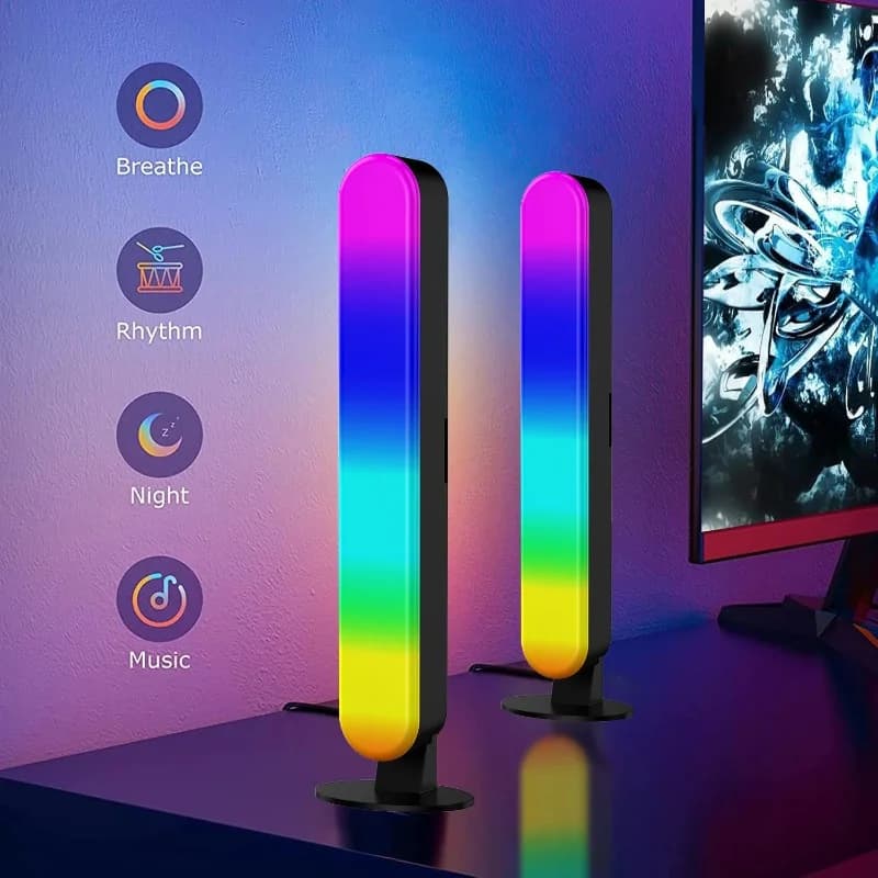 Stmievateľný LED ambientný pás na stôl